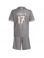 Real Madrid Lucas Vazquez #17 Alternativní dres pro děti 2024-25 Krátký Rukáv (+ trenýrky)